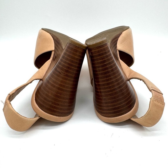 Franco Sarto Tahoe Tan Leather Wedge Sandals - Picture 10 of 10